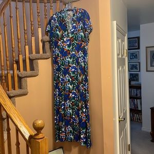 Jcrew Factory flowing ankle length dress